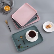 Tray Household Rectangular Cup Tea Cup Water Cup Tea Tray Plastic Fruit Tray Cup Plate Simple Tea Tr