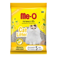 Me-O Cat Litter Lemon Scent Odor Control Formula 5 L.