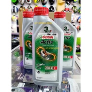CASTROL ACTIV 3 STEP PROTECTION 20W-40 4T ENGINE OIL 1L