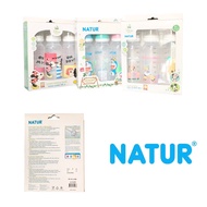 Natur (Nature) Feeding Bottle L Size 240ml 8 Oz Pack 3 Bpa Free