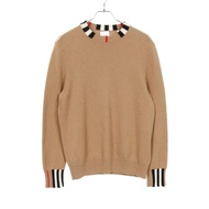 【二手】Burberry BURBERRY 針織經典條紋飾邊 8020391 羊絨女裝