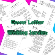 Perkhidmatan Penulisan Cover Letter | Cover Letter Writing Service | 求职信 写作服务