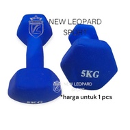 5Kg Blue Neoprene Barbell / 5Kg Neoprene Dumbbell / 5Kg Blue Neoprene Weightlifting