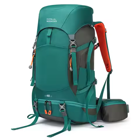 50L Lightweight Mountaineering Backpack Outdoor Hiking Travel Bag Camping Trekking Sports Backpack