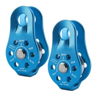 Fixed Mountaineering Single Pulley Transportation Hoisting Pulley Outdoor Aerial Work Crossing Rock 