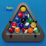 <Dream-t> Professional Pool Ball Ra Adjustable 8 9-Ball Triangle For Tournament Play Heavy Duty Bill