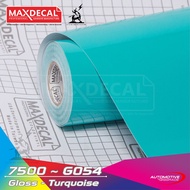 Maxdecal Gloss Turquoise Sticker 7500-G054