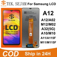 TEK.SEJAM LCD For Samsung A12 A02 M12 M02 A32(5G) Original lcd Display Screen assembly replacement