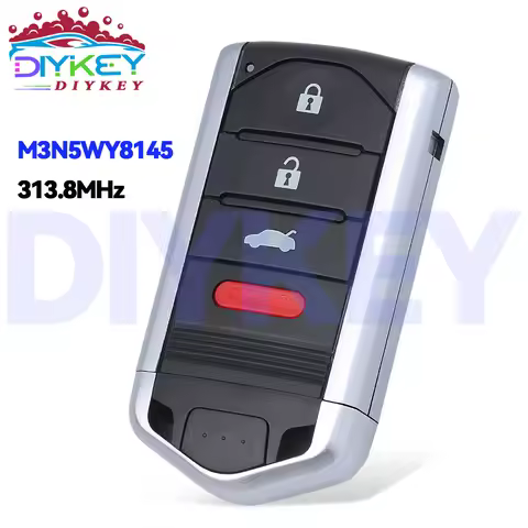 DIYKEY 313.8MHz FCC ID: M3N5WY8145 For Acura TL 2009 2010 2011 2012 2013 2014 IC: 267F-5WY8145 Smart