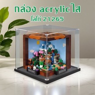 Transparent Transparent Acrylic Box Lego Box Model Cabinet Storage Box Lego Box 21265 Minecraft Crea