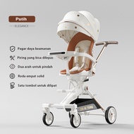 Magic Stroller Baby Multifungsi Kereta Bayi Umur 6 Bulan Famili 2 Arah Travelling Kereta Bayi Dorong