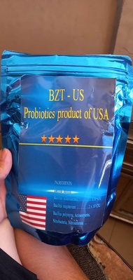 BZT men vi sinh USA ( siêu bào tử ) . gói 500gr. nước thối. rơm.rạ làm trong nước