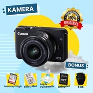 [BONUS MEMORI] Kamera Canon M10 Kit Second Bekas Garansi Support WIFI
