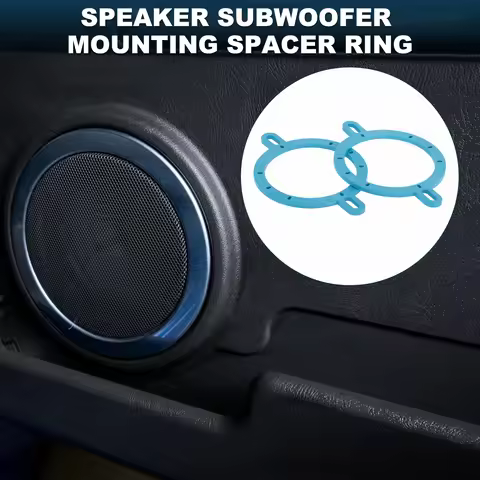 UXCELL Speaker Spacer Ring Midrange Speaker Spacer Adapter ABS 2 Pcs