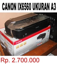 Printer canon ix6560 ukuran a3
