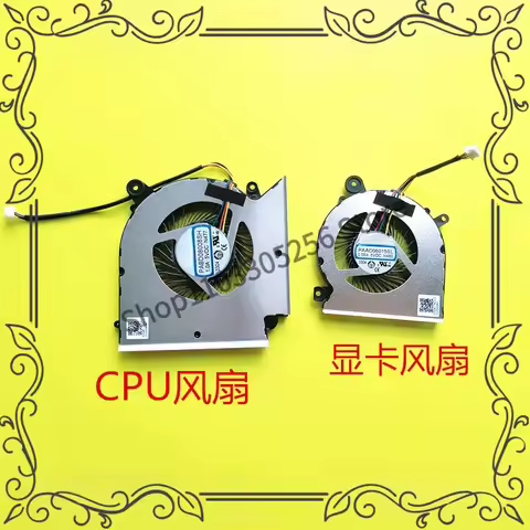 New Cooling Fan for MSI GF76 GF66 GL66 11UCK DK EK GK GKV MS-1581 MS-1583 -/0.3