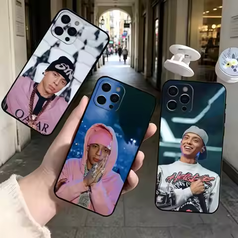 Rapper Central Cee Phone Case For iPhone 17,16,15,14,13,12,11 Plus,Pro Max,XS,Soft Silicone Black Co