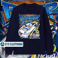 Nascar Bauer Racing Long Sleeve T-Shirt Bauer Racing Vintage Shirt