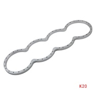 AOSU Silver Aluminum K-Series Engine Block Guard K20 For Honda For K20 Engines