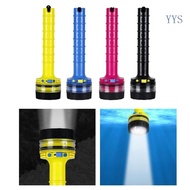 YYS Scubas Diving Light Flashlight Diving Torch Underwaters IPX8 Watertight Light
