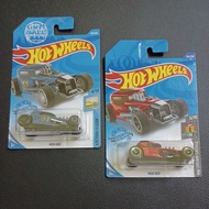 HOT WHEELS MOD ROD MATTE BLUE GUMBALL 3000 FIRST EDITION AND RED SECOND EDITION