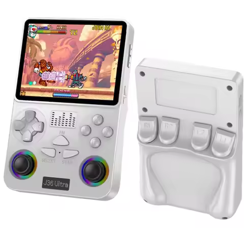 J36Ultra Retro Handheld Game Console 3.5 Inch Video Portable Game Player 64BIT 64G Supports 20+ Simu