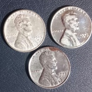 Koin USA 1 Cent "Steel Cent" 1943