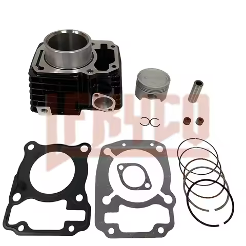 Motorcycle Accessories Engine Parts 57.3mm Cylinder Block Piston Kit Motor for HERO HUNK 160R 2021-2