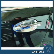 Toyota Wish 2009 - 2024 Outer Handle Chrome Wish ZGE20 Door Handle Bowl Chrome Car Accessories VA St