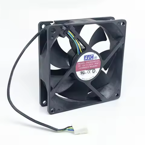 Original AVC 9025 92MM 90MM Fan 90*90*25mm 92*92*25mm Cooing fan For CPU Cooling fan DS09225R12H 12V