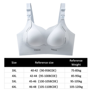 Bao Si Yuan Vogue Plus Size Maternity Nursing Bra upto 120KG 4XL-6XL