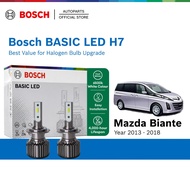 BOSCH BASIC LED H7 Halogen Headlight Retrofit Bulb for Mazda Biante Year 2013 - 2018