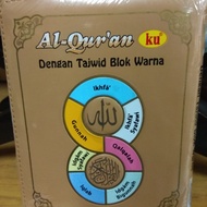 Al-Quran Ku Dengan Tajwid Blok Warna ukuran A6