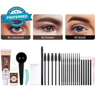 Lakerain Eyelash & Brow Tint, Natural Bushy Eyebrow Looking Makeup Sweatproof, Long-lasting G4u1