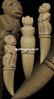 極罕有✨龍婆艮能/安南 佛曆2553-2555  印度檀香木 靈猴 - 派也幻浪 龍婆艮能親手雕製 附全高清防水殼