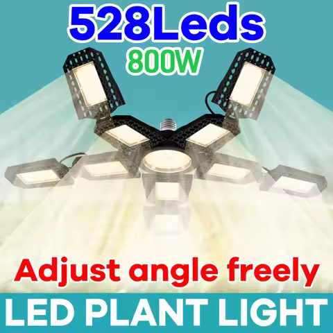 Full Spectrum LED Plant Grow Light Deformable Growth Lights Bulbs E27/E26 Sunlight Hydroponic UV/IR 