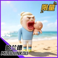 儿童玩具 新品 【DOD】哈兰德【品质潮玩】搞怪搞笑Q版GK手办模型摆礼物桌搭7.9 Children's Toys New Product 【DOD】Haaland 【Quality Trendy 