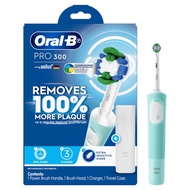 Bàn Chải Điện Oral-B Braun Pro 300 - 3 Chế Độ Làm Sạch Hẹn Giờ Quad-Timer Đầu Chải Tròn Chế Độ Dành