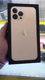 New Iphone 13 pro max 128Gb Gold Resmi IBOX