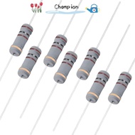 CHAMPIONO 100 Ohm Resistor, 4 Bands 2W 5% Tolerance Carbon Film Resistors, Easy to use for DIY Elect