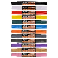 สองหัวมาร์กเกอร์ D012น้ำมัน MS026 D001ชุดปากกาทำเครื่องหมาย0.7มม. 12ชิ้นสำหรับ Gundam Gunpla GK โมเด