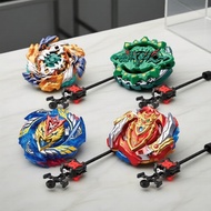 Beyblade Burst Metal Tops Set: Geist Fafnir, Hazard Kerbeus, Cho-Z Achilles with Launcher  Set Beybl