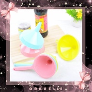 ORAVELLE Multipurpose Plastic Funnel Plastic Funnel with Water Funnel Handle Oil Funnel/