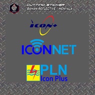 PLN icon net sticker, Icon net sticker, Icon Plus sticker for project helmets