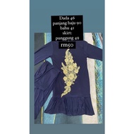BAJU KURUNG NAVY BLUE