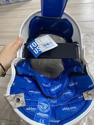 Uhlmann 劍擊器材FIE 1600N 花重兩用面罩（白色）