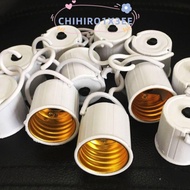 CHIHIRO1X3EE E27 Hook Lamp Holder For Emergency Light Bulb Portable Socket Adapter Lamp Socket