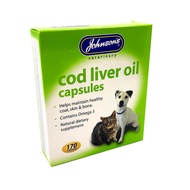 JOHNSONS COD LIVER OIL CAPSULES 170 CAPSULES