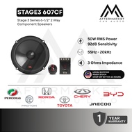 JBL Stage3 607CF 6.5" 2-Way Component Car Speaker | 100% Original JBL | Peak Power 250W