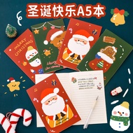 Christmas A5 Car Line Book Student Cute Notebook 32K Notepad Soft Surface Copy Christmas Stationery 